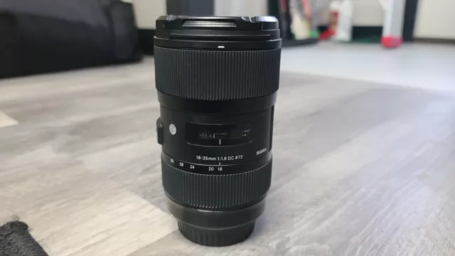 Sigma 18-35mm DC HSM Art Lens f1.8 for Canon EF