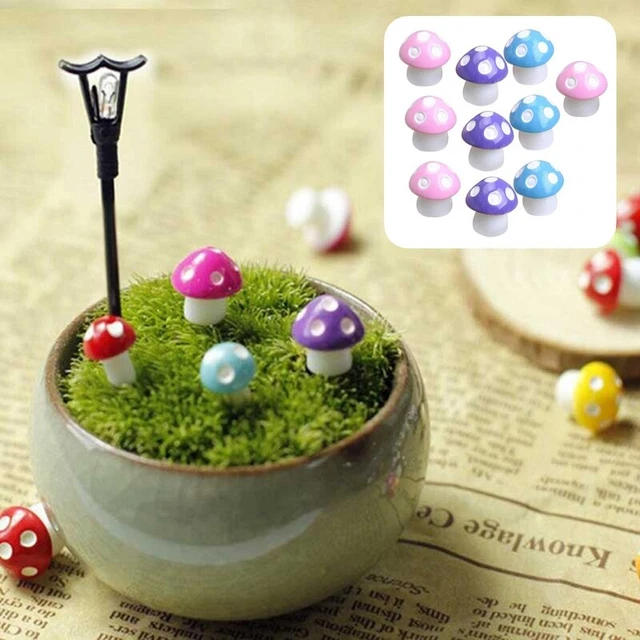 10 Teile / satz Pflanze Miniatur 3D Zarte Simulation Künstliche Pflanze