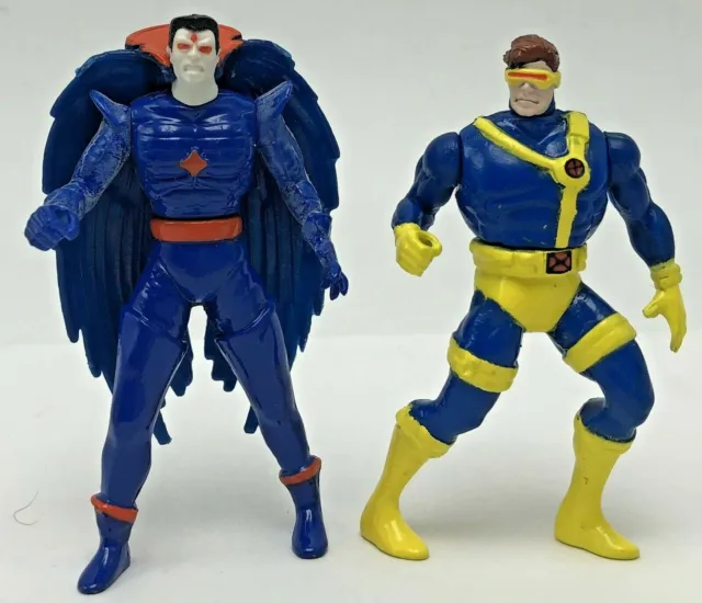 Marvel  Xmen Steel Mutants Die Cast Action Figures Cyclops Mr Sinister 1994