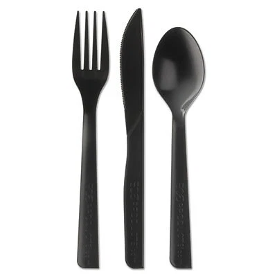 Eco-Products 100% Recycled Content Cutlery Kit - 6", 250/carton EP-S115