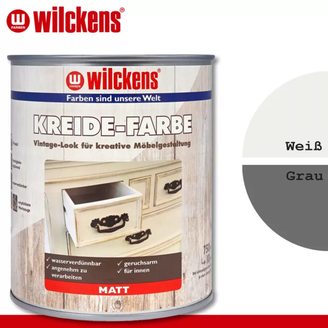 Wilckens 750 ML Couleur de Craie Vintage-Look Intérieur Créatif Meuble Mat 2