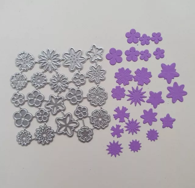 Craft Metal cutting die Scrapbook Paper Cards - Mini Flower Set