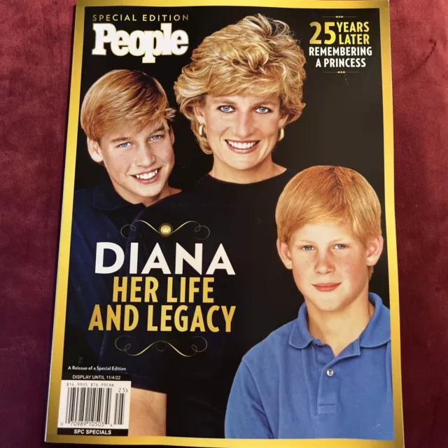 People Special Edition  2022 Magazine Diana Her Life and Legacy Princess. MB