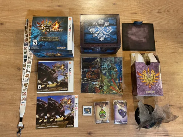 Monster Hunter 4 Ultimate Collectors Edition Nintendo 3DS CIB Complete