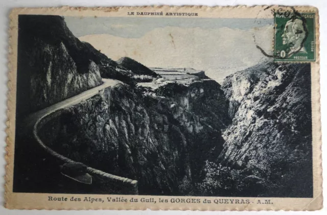 05 cpa - Route des Alpes, Vallée du Guil, les GORGES du QUEYRAS