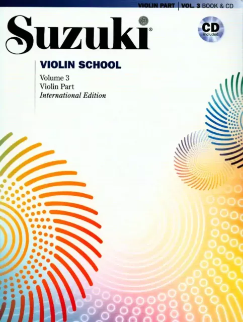 Suzuki Violin School, Violin Part mit CD Bd. 3 NEU UND PORTOFREI VOM FACHHÄNDLER