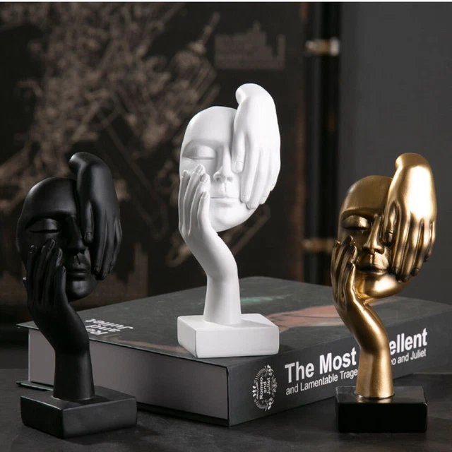abstraite Figurines Visage Personnage Ornements de bureau Décor à la maison