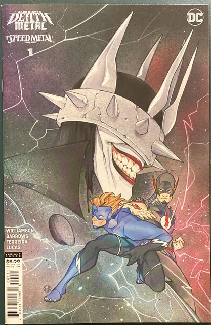 Dark Knights Death Metal Speedmetal #1 Dc Comic Book 1:25 Variant Williamson