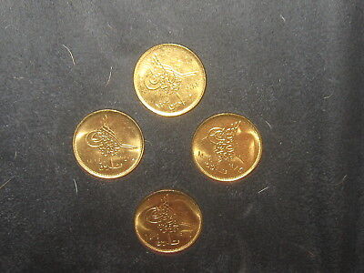 Wholesale Lot 4-18MM Egyptian Egypt Pyramid Rose Gold Coin Vintage  Coins 3