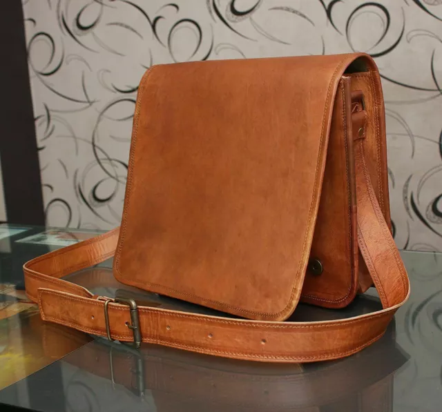 Vintage Véritable Cuir Neuf Sac à Main Femmes Sac Bandoulière Sacoche Messager