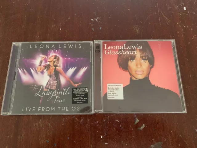 Leona Lewis Glassheart Deluxe Edition/Labryinth Tour 2xCD's/DVD's