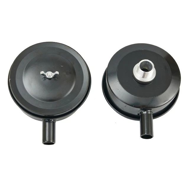 Filtro de aspiración compresor de aire piezas carcasa metálica neumática 1/2 \"BSP(1/2 \"G)