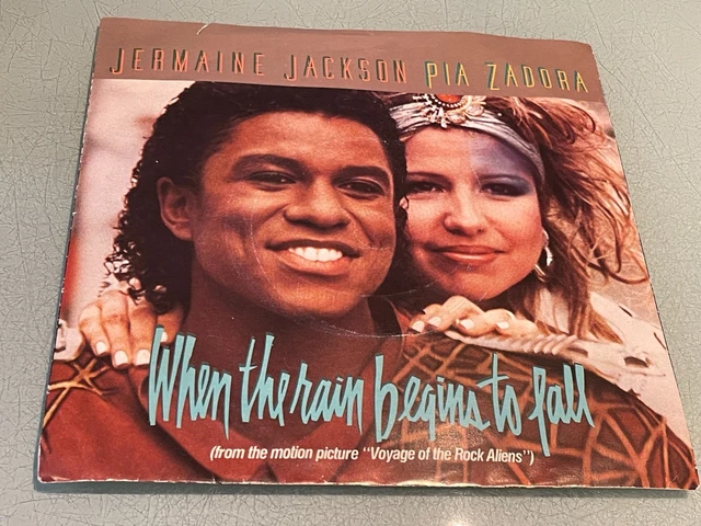 JERMAINE JACKSON & Pia Zadora - When The Rain Begins To Fall