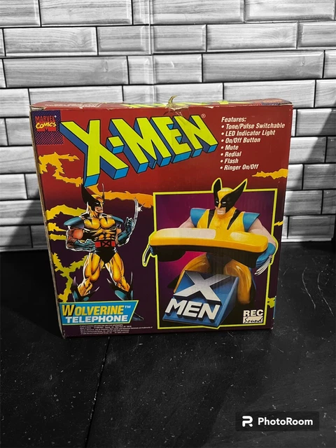 *RARE* Marvel Comics X-Men ~WOLVERINE~ TELEPHONE (1994) [XWT-100] -New Vintage