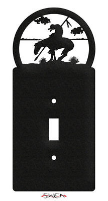 SWEN Products END OF TRAIL COWBOY HORSE Light Switch Plate Covers