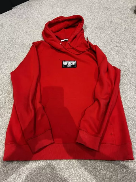 Givenchy box logo hoodie sale