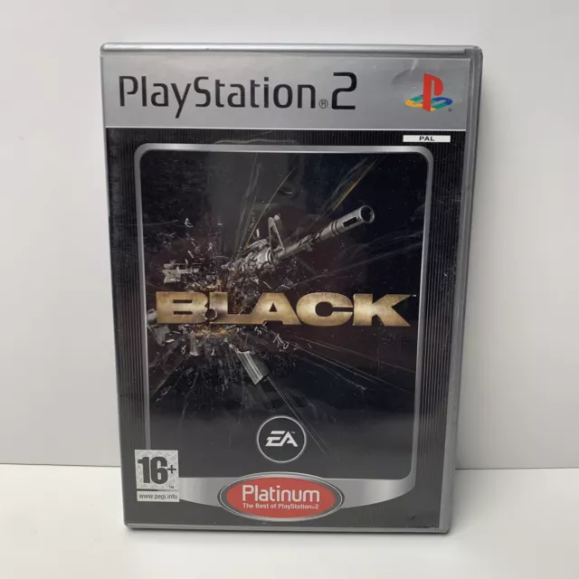 Black Sony PlayStation 2 PS2 Game PAL Free Postage