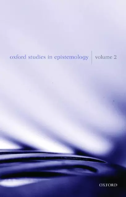 Oxford Studies in Erkenntnistheorie: Band 2 von Tamar Szabo Gendler (englisch) Hardco