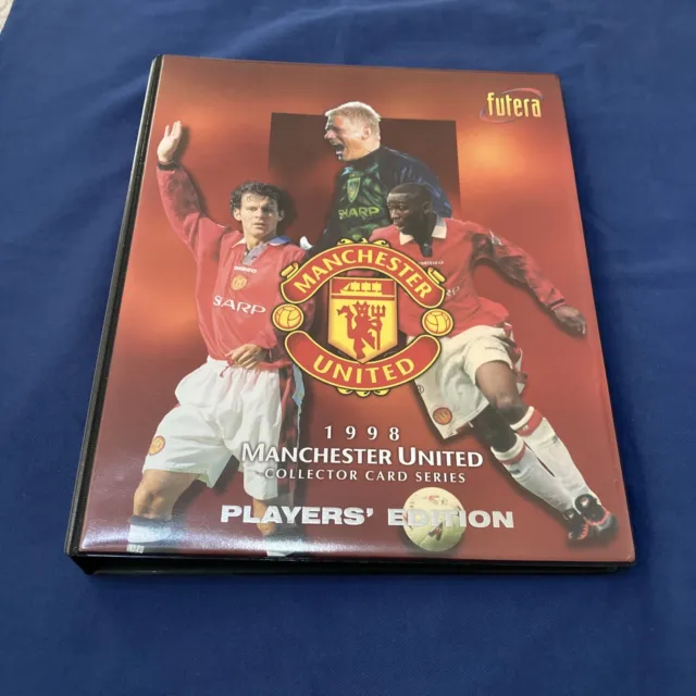 Futera Manchester United 1998 Edizione Limitata/500 Binder Players Edition VUOTO