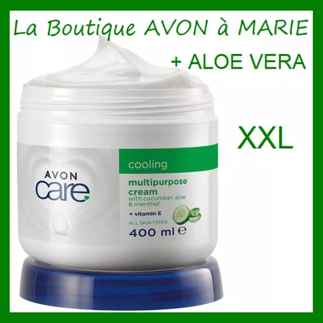 ALOE VERA Creme HYDRATANTE Mains Visage et Corps AVON : MEGA POT XXL