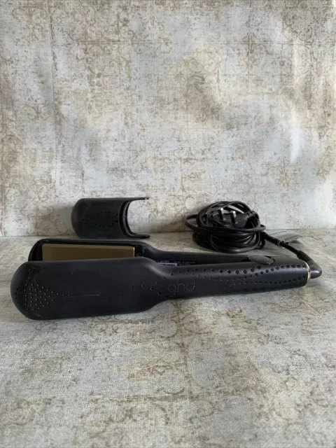 GHD SS5.0 Black & Gold Limited Edition Wide Hair Straighteners