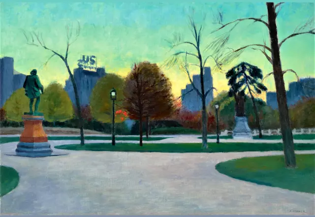 Shakespeare At Dusk - Edward Tramoggia - Frigorifero Foto Magnete 7.6cm-12.7cm