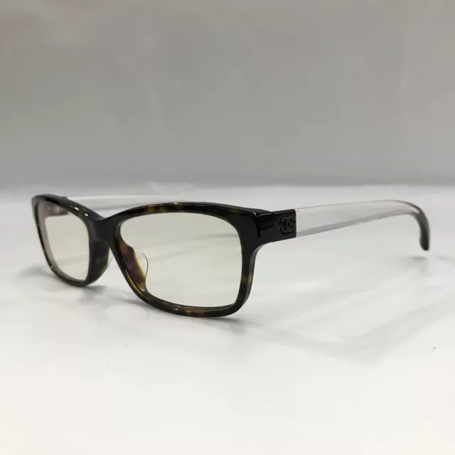 Auth chanel tortoiseshell glasses plastic brown 3274-A FromJapan 0329 7399