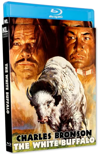 The White Buffalo (1977) Charles Bronson Blu-Ray with slipcover BRAND NEW