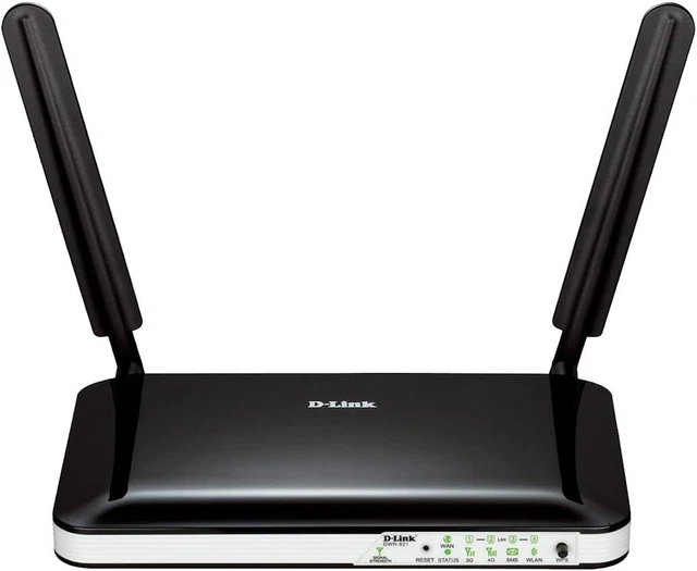 D Link Router Router 2 Antenna D-LINK ROUTER DWR-921 4G TE Router (bis zu 300 Mbit/s, abnehmbare ...