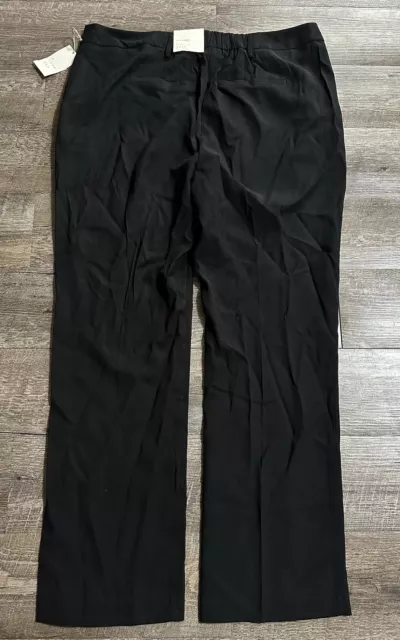 WOMEN'S TARGET - A New Day Size 17 Black Straight High Rise Pants ...