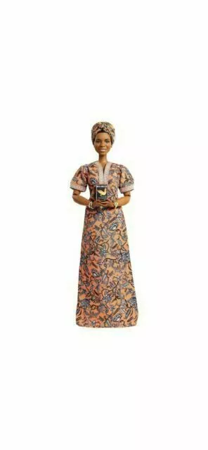 Mattel Barbie Maya Angelou Inspiring Women Series Doll NIB RARE Sealed GXF46