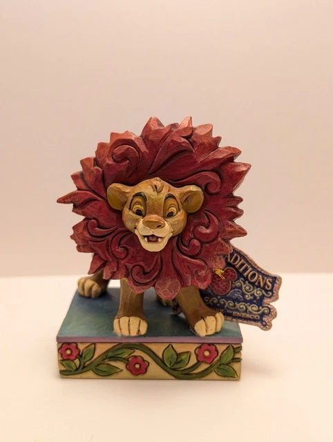 Simba Showcase DISNEY TRADITIONS LION King Just Can't Wait To Be King SIMBA Showcase ...