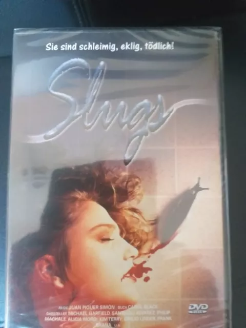 Slugs - Sie sind schleimig,ekelig,tödlich! -DVD-NEU-OVP-OOP-HORRORFILM-KIM TERRY