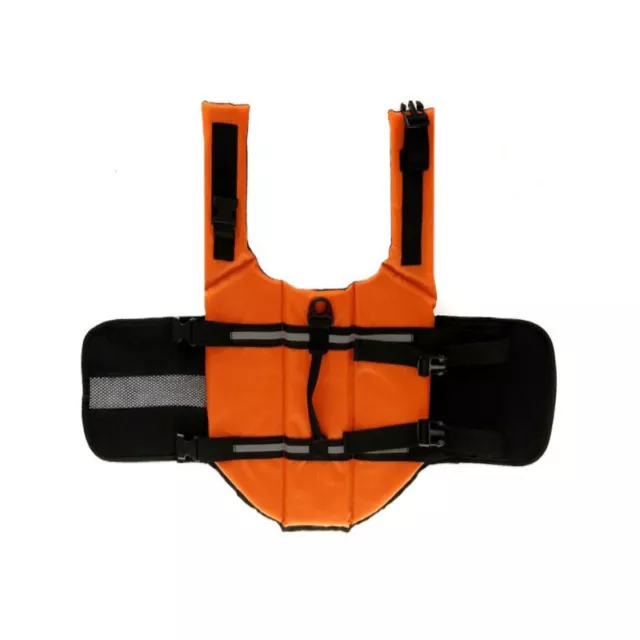 Dog Life Jacket Pet Safety Vest Swimming Boating Float Aid Buoyancy Lifesaver L 3