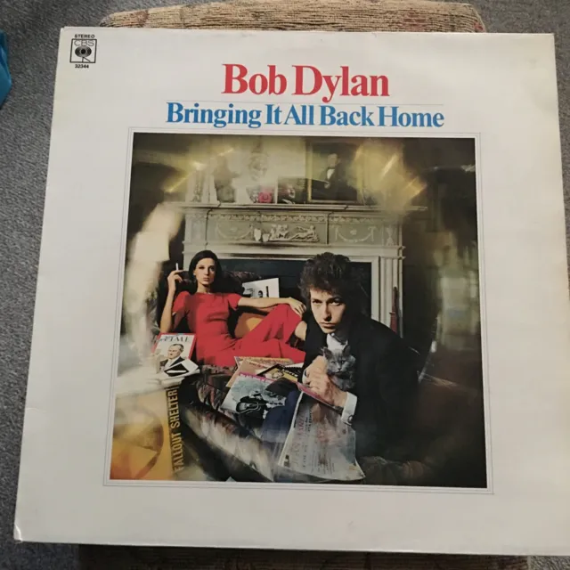 Bob Dylan ‎–  Bringing It All Back Home - Stereo Vinyl LP - A2/B4