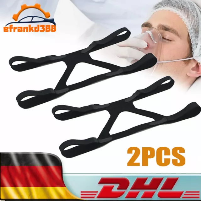 2PCS CPAP Maske Kopfbedeckung für ResMed Mirage Atemmaschinen Kopfbedeckung DHL