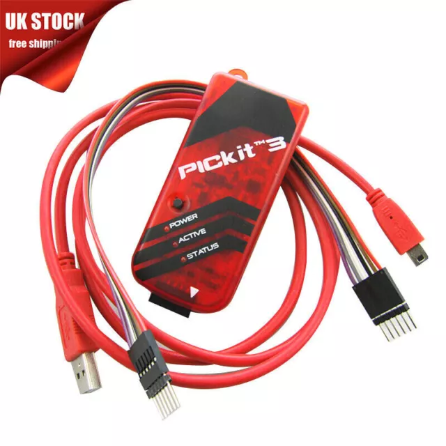 PICKit3 Programmer PIC Kit3 For Microchip Original Emulator Microchip Debugger