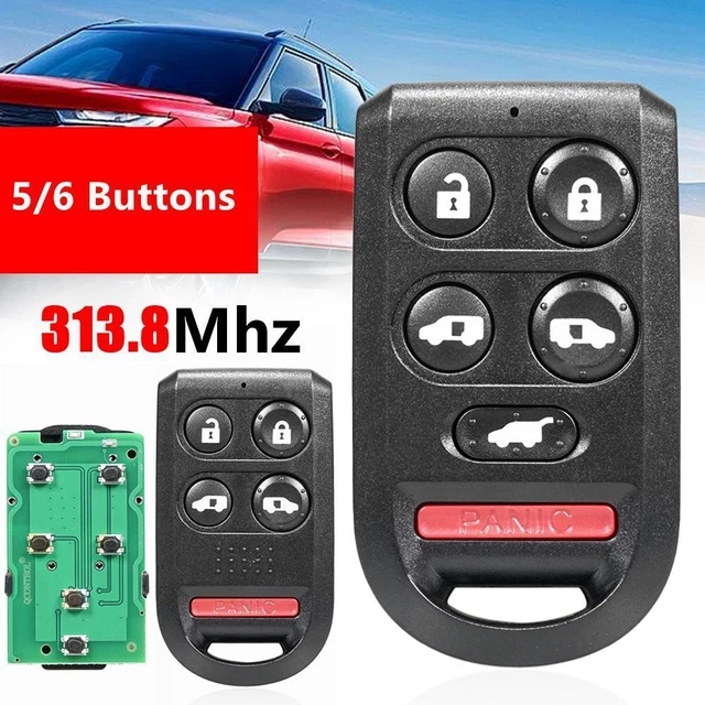 Remote Car Key Keyless Remote Key fob 5 ButtonsFor Honda Odyssey 2005-2010