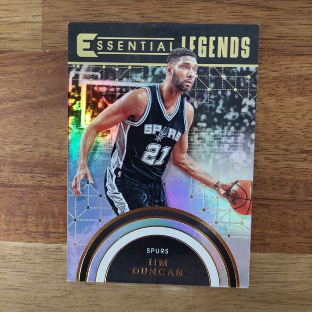 2017-18 Panini Essentials Essential Legends Tim Duncan San Antonio Spurs #EL-3