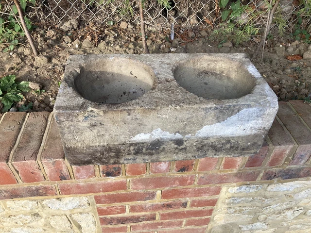 Antique Stone Trough planter