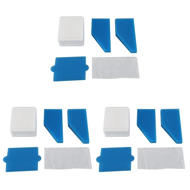 3x set suitable for vacuum cleaners Aqua + multi clean x8 parquet, aqua + pet & H7T9