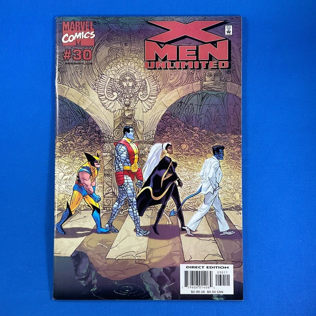 X-Men Unlimited #30 Marvel Comics 2001 Michael Golden Cover Art