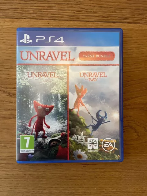 UNRAVEL bundle 1&2 one two yarny Sony Play Station 4 PS4