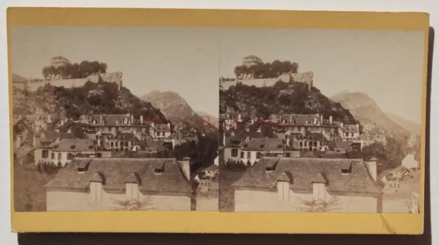 Provost Toulouse France Photo Stereo Vintage albumine ca 1875