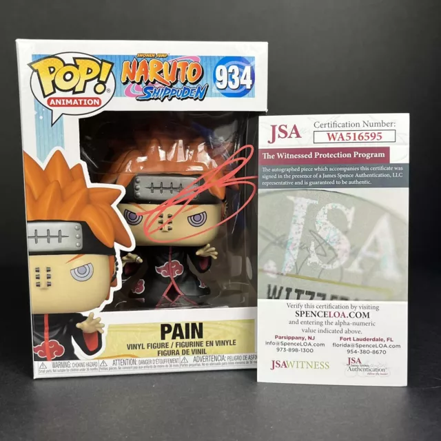 Troy Baker Signed Funko Pop Death Stranding Higgs Autograph JSA COA WITNESS