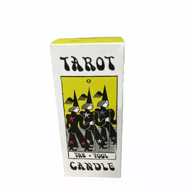 Tarot, The Fool, Candle, Wild Mint&Citrus&Basil