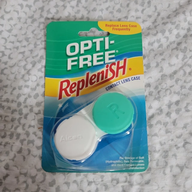 Alcon Opti-Free Replenish Contact Lens Case For Storage and Protection Z6