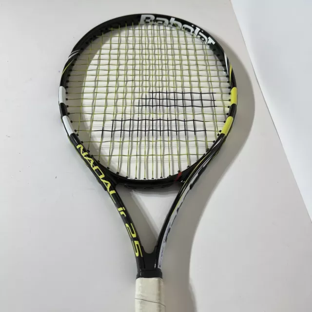 Babolat Nadal JR 25 Tennis Racquet 3 7/8" Grip, 240g, 680cm, 635mm