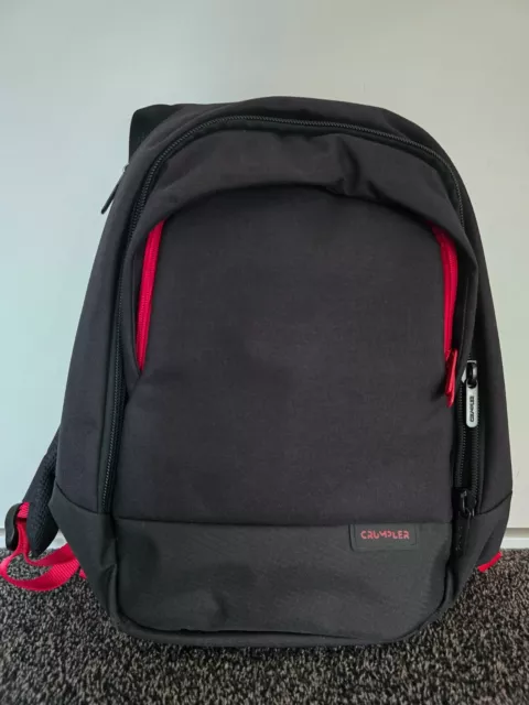 CRUMPLER Mantra Backpack Small Black Marle/Red