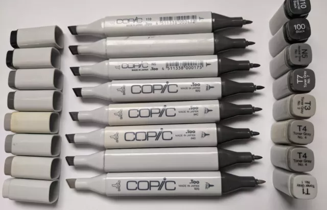 Copic.Too Marker - Toner Gray - Neutral Gray - N - T - generalüberholt